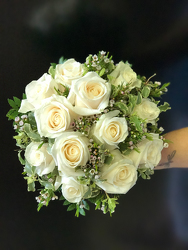 Waxflower and Rose Bouquet Flower Power, Florist Davenport FL